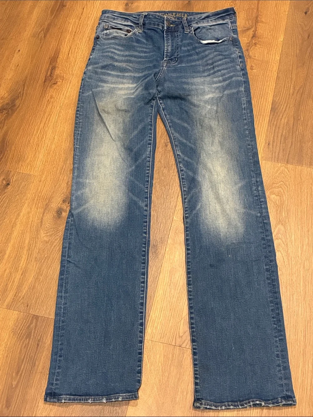 American Eagle Men’s Medium Blue Original Boot Next Level Flex Jeans 32x36